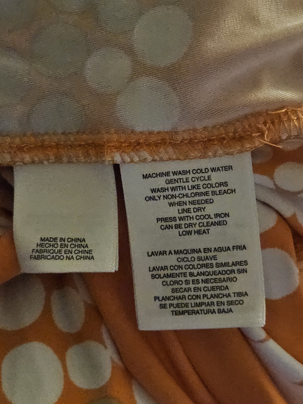 RACHEL Rachel Roy Orange & White Floral Like Sleeveless Wrap Maxi Dress - Picture 11 of 14